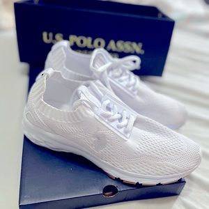 U.S Polo White Lightweight Sneakers